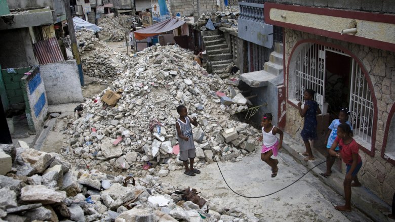 Earthquake Debris Continues to Clog Port-au-Prince Streets